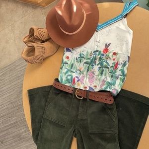 MISSLOOK Bright & Scenic Tank Size L - So gorgeous in person! EUC